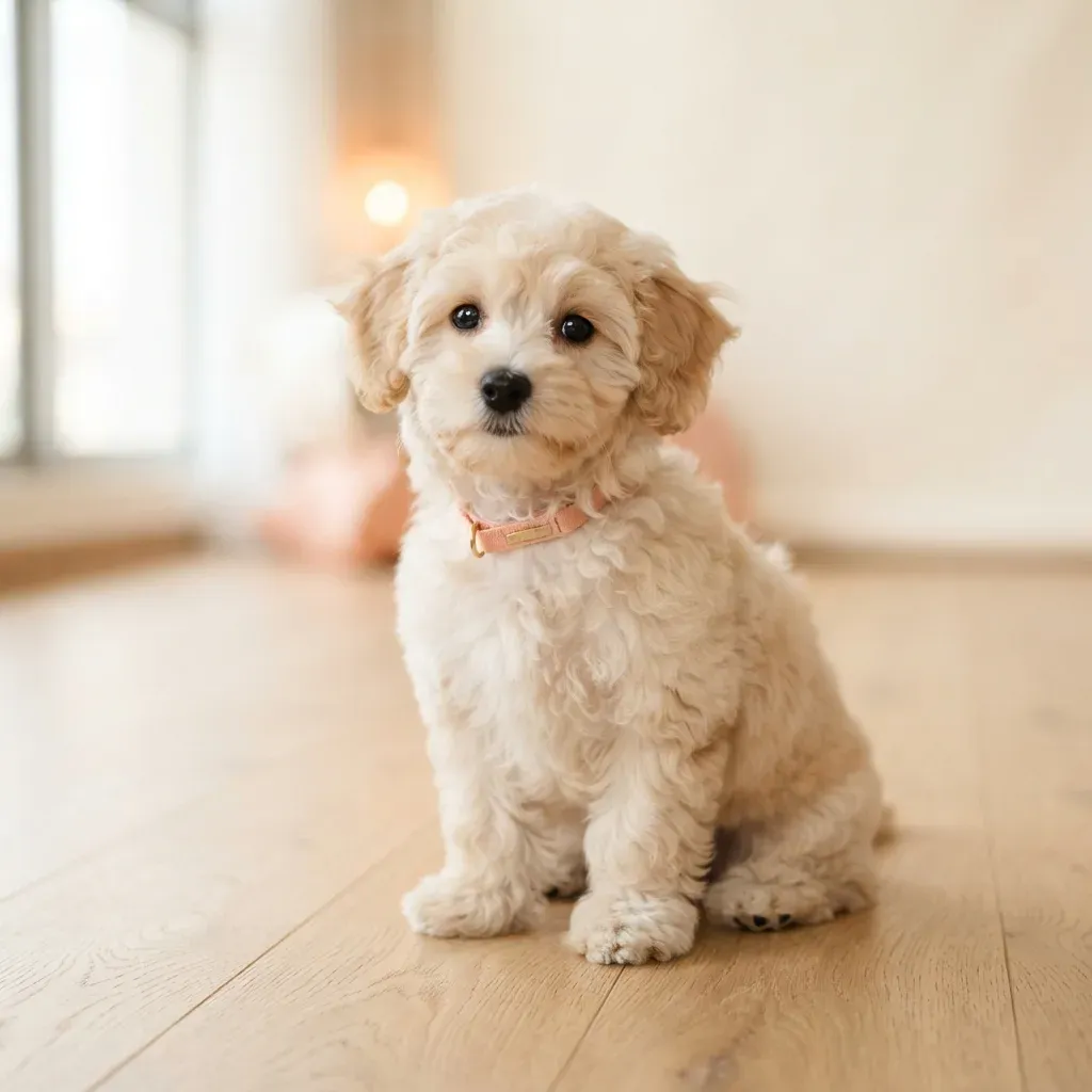 Cream male Shihpoo puppy available in Singapore