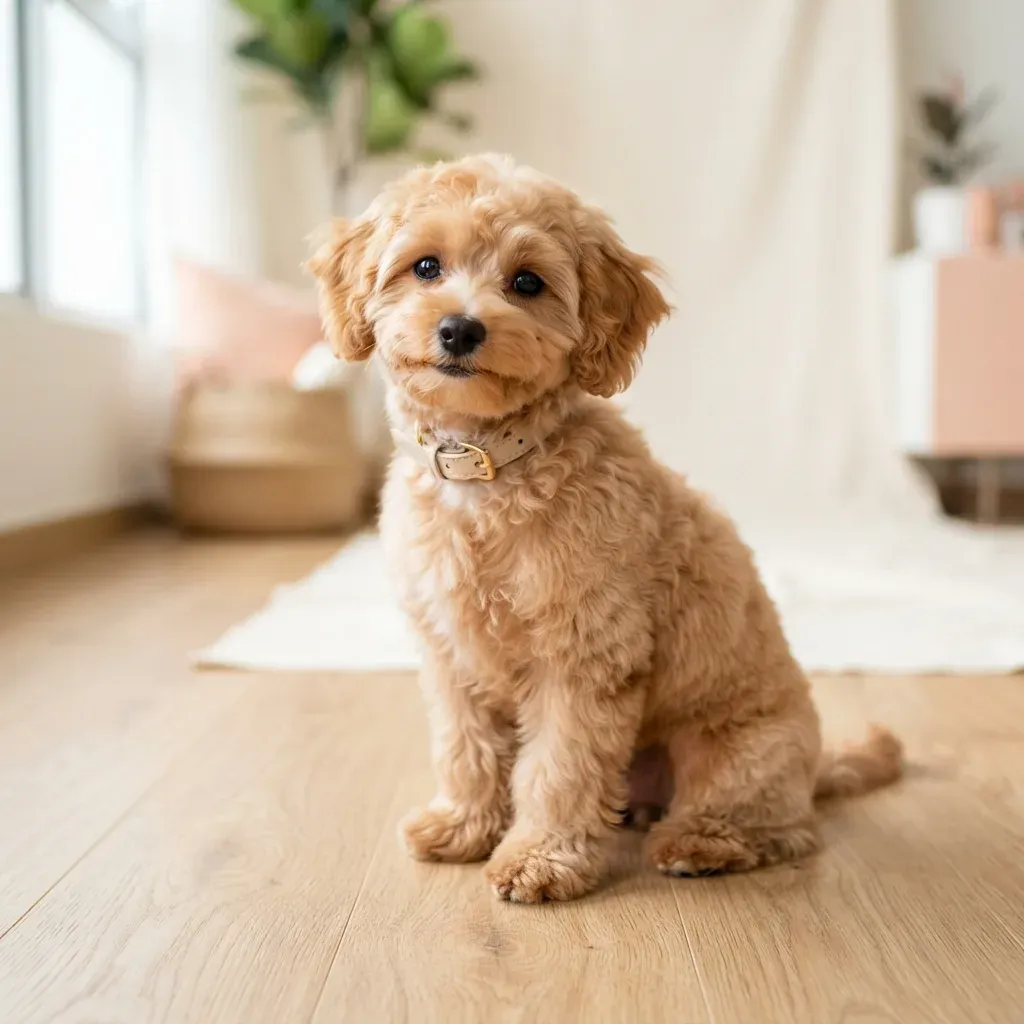 Apricot female Shihpoo puppy available in Singapore