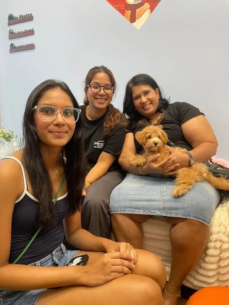 Puppy photo from Krishna Mohan, a Curious Tails customer