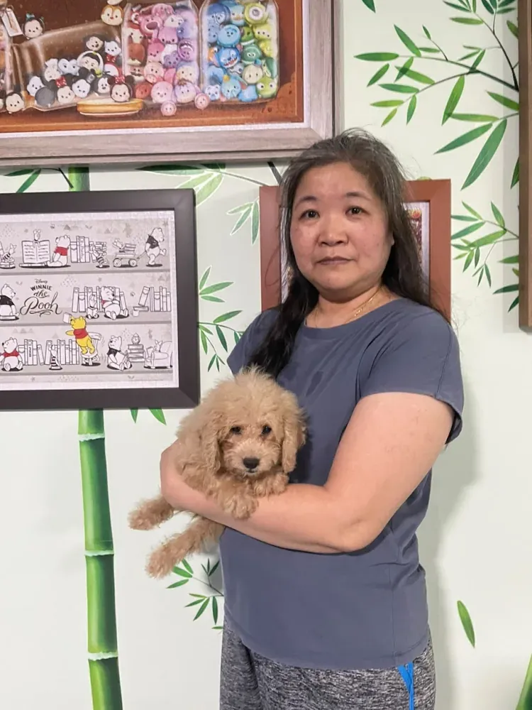 Puppy photo from Jin RY, a Curious Tails customer